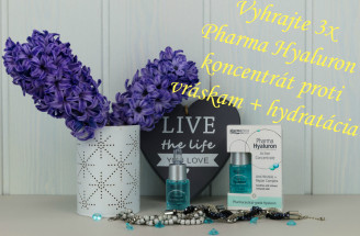Vyhrajte 3x Pharma Hyaluron Koncentrát (sérum) proti vráskam + hydratácia