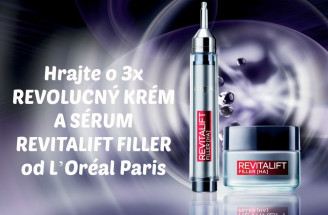 Hrajte o 3x  REVOLUCNÝ KRÉM  A SÉRUM   REVITALIFT FILLER  od L’Oréal Paris