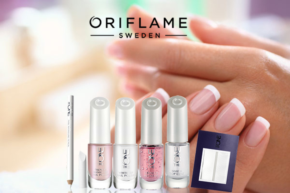 HRAJTE O 6-DIELNU SADU PRE DOKONALÚ FRANCÚZSKU MANIKÚRU OD ORIFLAME!