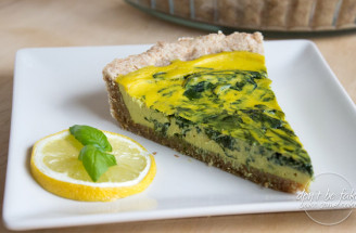 Zdravý recept: Špenátový quiche