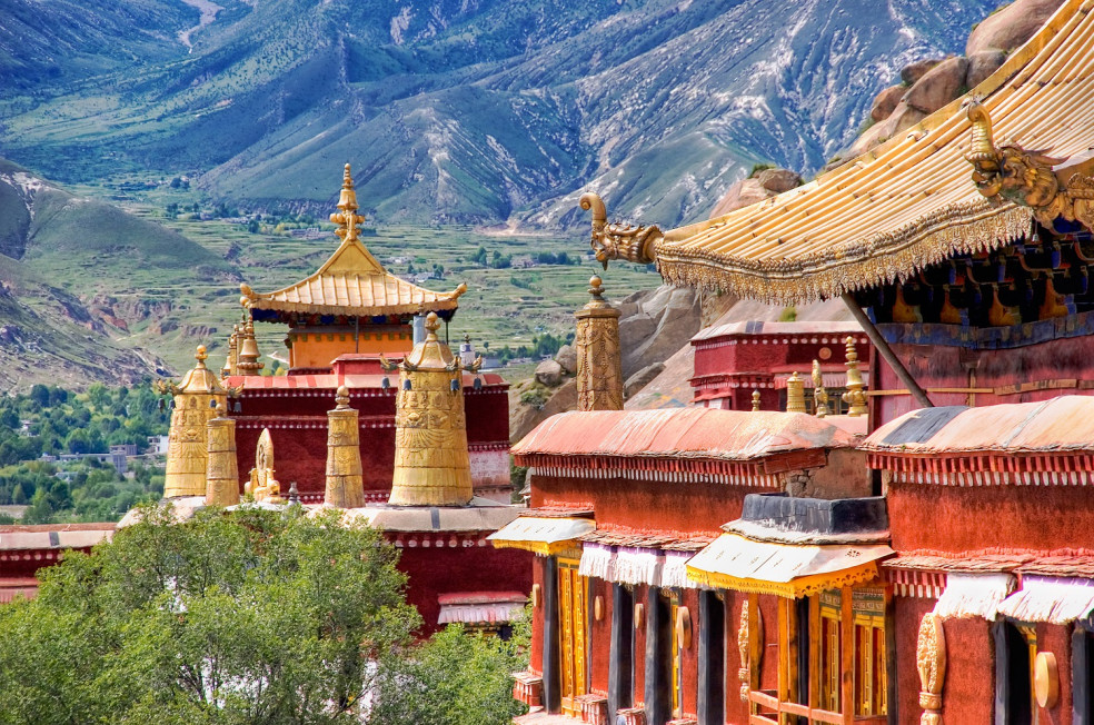 kláštor v Lhasa