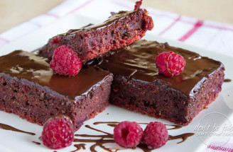Zdravý recept – fantastické brownies z červenej repy