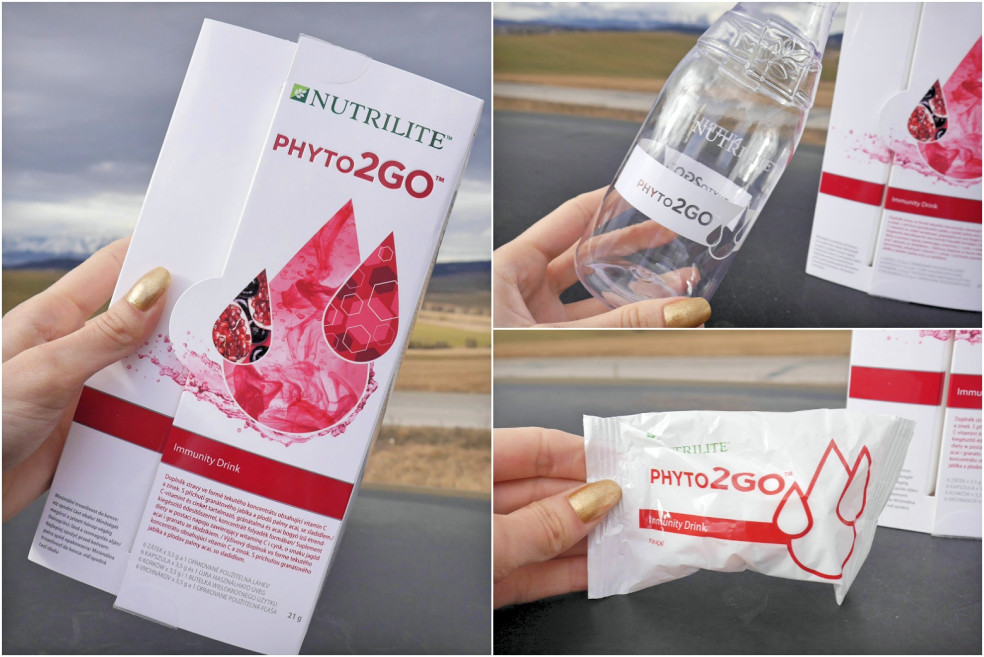 Štartovacia súprava Immunity Drink NUTRILITE™ Phyto2GO  - pre zákruty a obrátky života