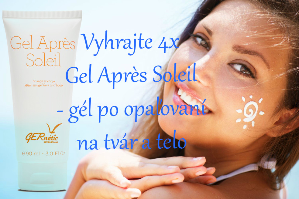 Vyhrajte 4x Gel Après Soleil - gél po opaľovaní na tvár a telo