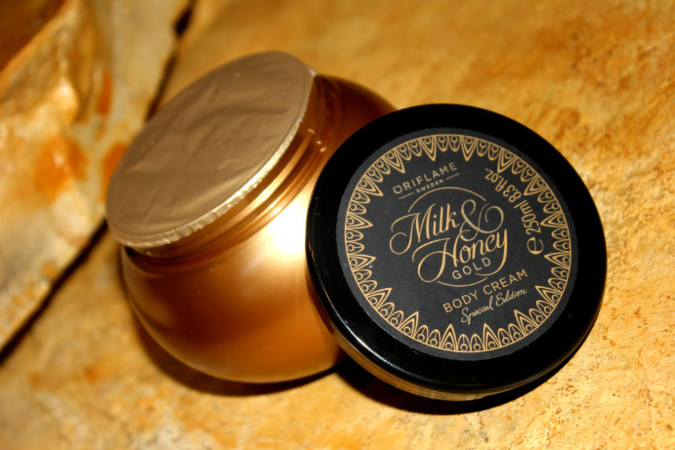 TEST: Telový krém Oriflame Milk & Honey Gold - špeciálna edícia