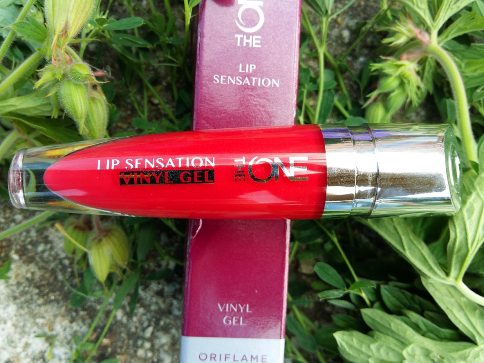 TEST: Oriflame - The ONE Lip Sensation Vinyl Gel - tekutý rúž na pery