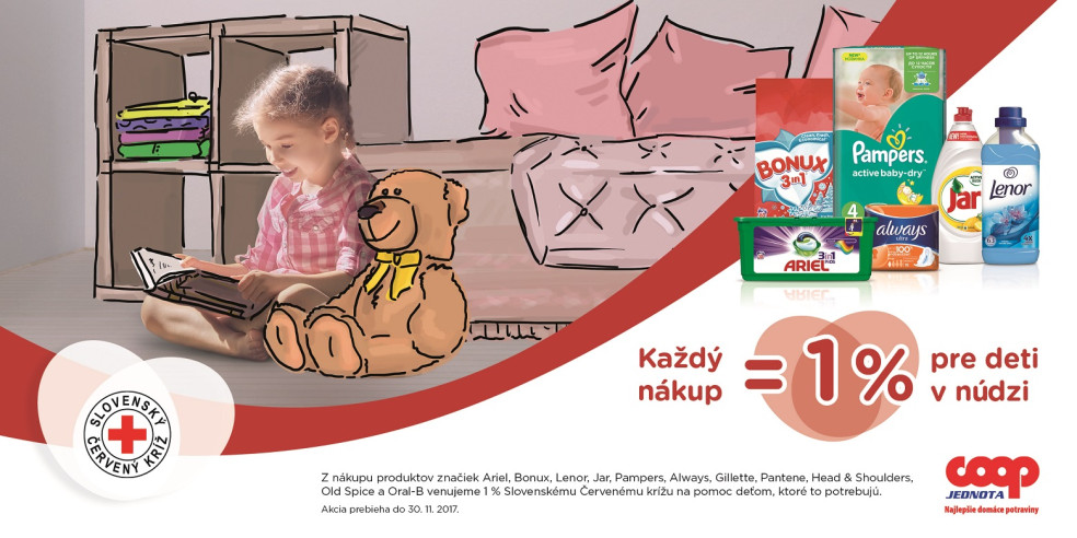 kampaň na pomoc deťom v núdzi