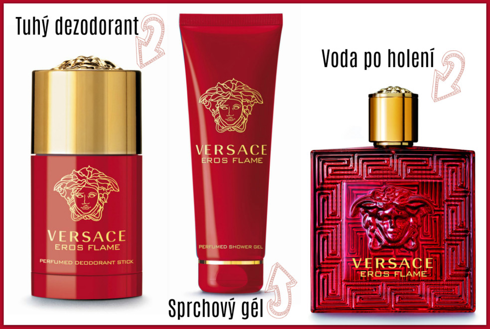 Versace Eros Flame - línia