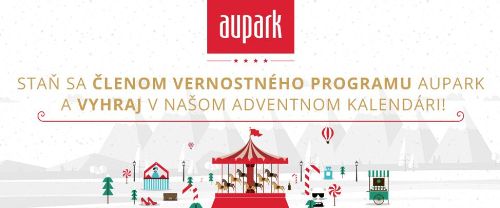 Adventný kalendár Aupark