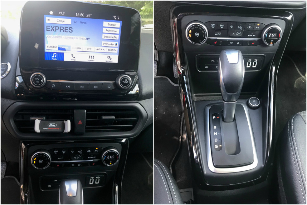 Ford ECOSPORT - technické vybavenie