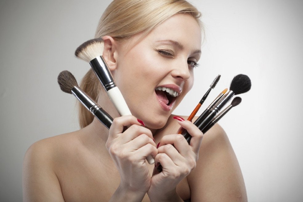 údržba make-up štetcov
