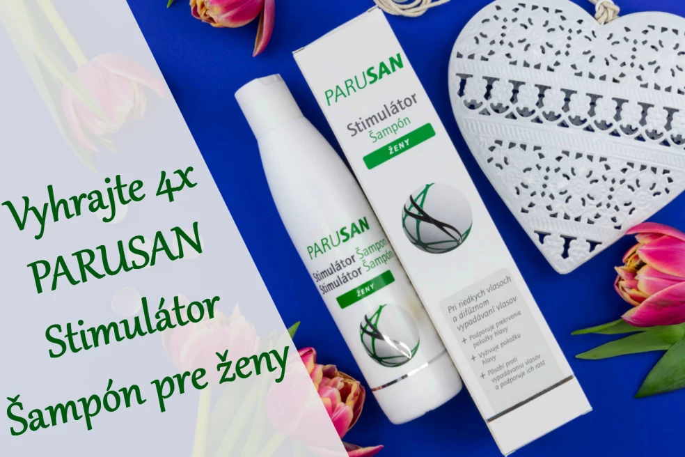 Vyhrajte 4x PARUSAN Stimulátor Šampón pre ženy (v hodnote 10,70 €)