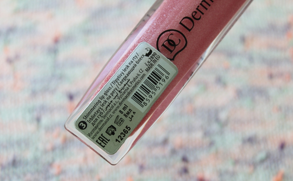 dermacol shimmering lip gloss