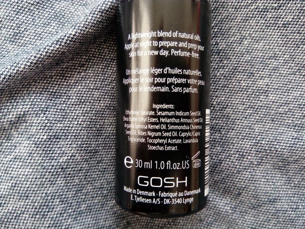 TEST: GOSH - Overnight Primer Olej