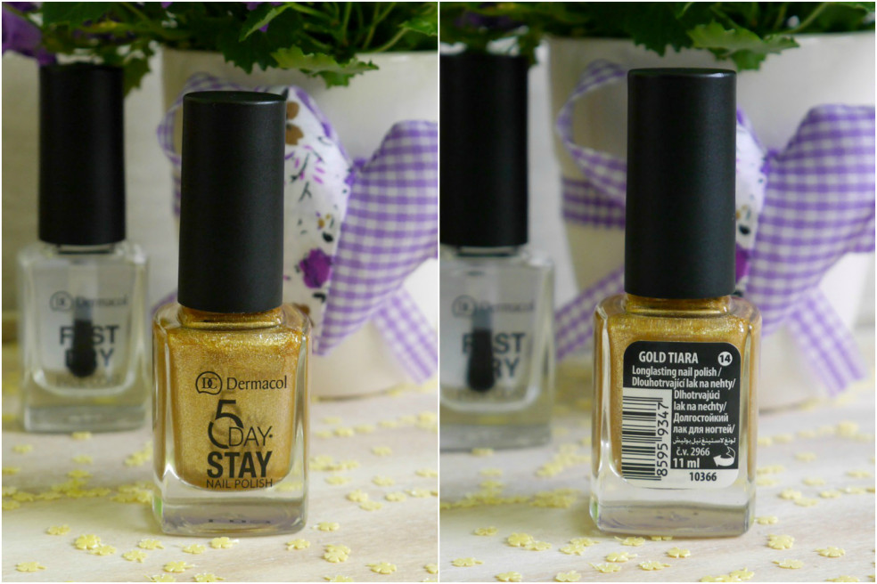 Dermacol 5 Day Stay Longlasting nail polish & Fast Dry Base Coat