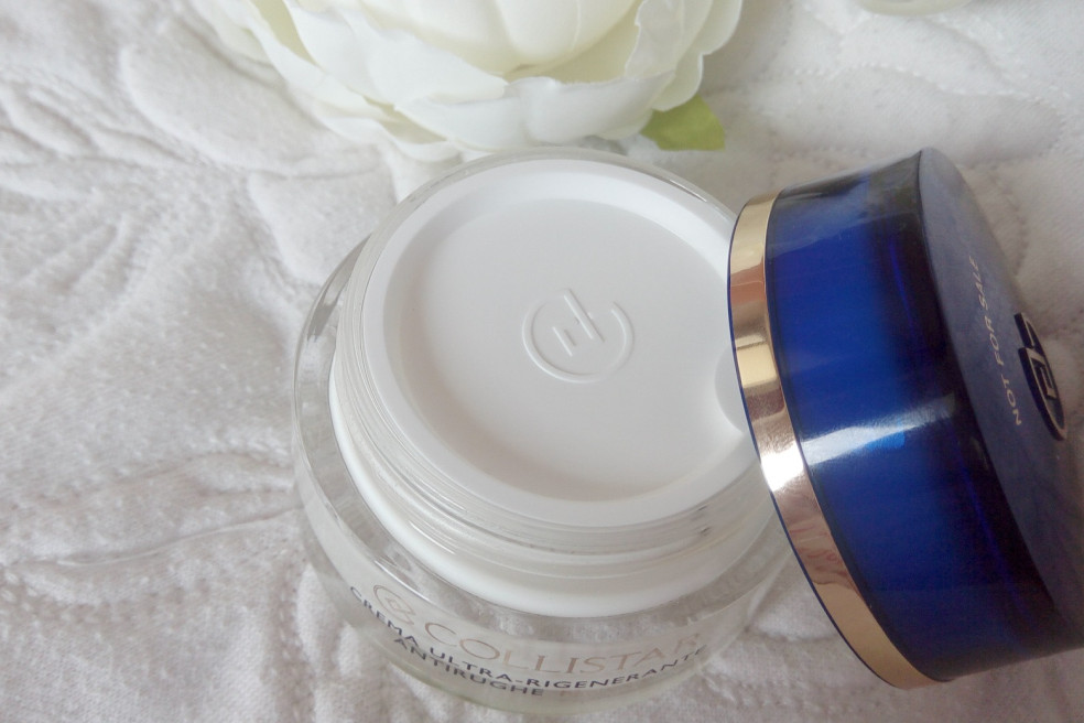 Collistar ultra-regenerating anti-wrinkle test