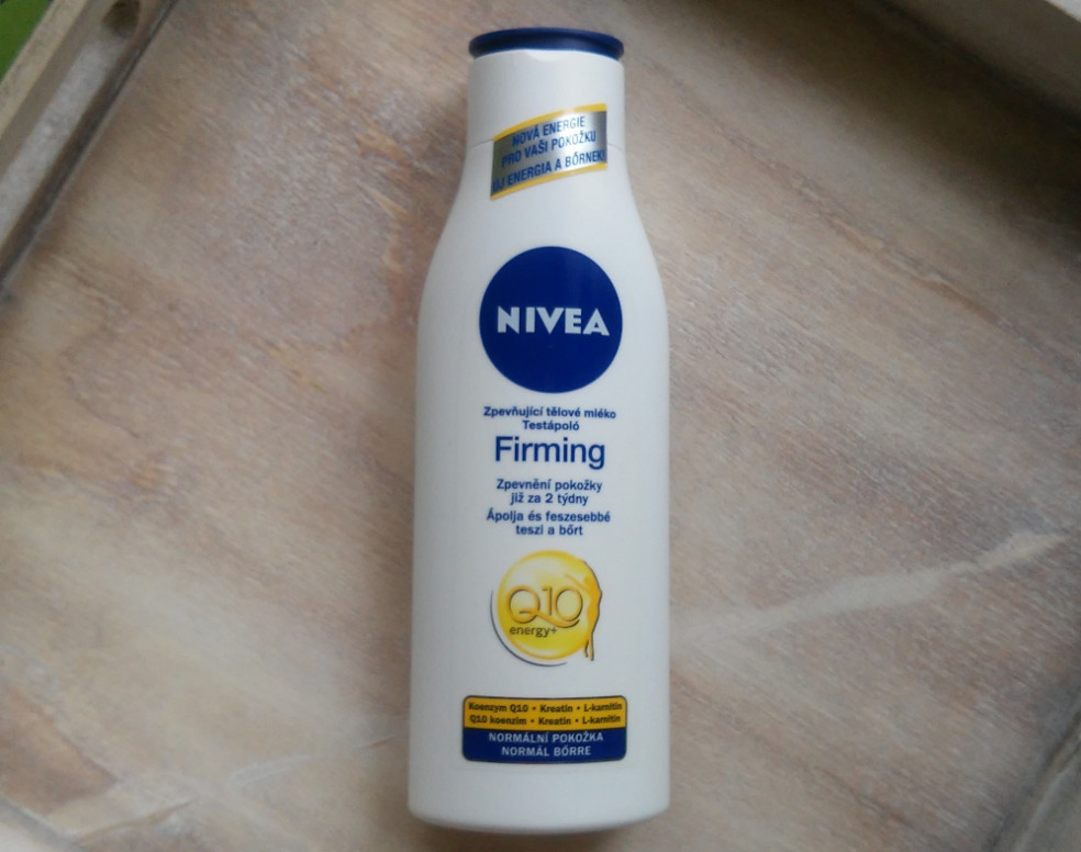 Nivea Spevňujúce telové mlieko Q10 Energy