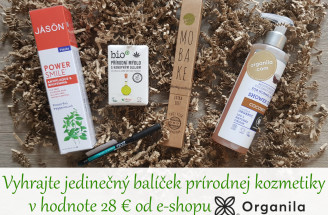 Vyhrajte jedinečný balíček prírodnej kozmetiky v hodnote 28 €