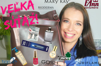 Giveaway: Veľká súťaž o kozmetiku v hodnote takmer 500 EUR!