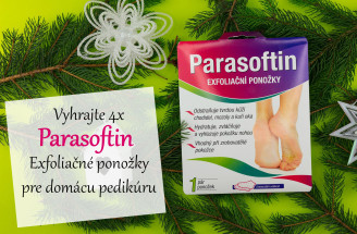 Vyhrajte 4x Parasoftin Exfoliačné ponožky pre domácu pedikúru