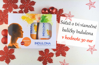 Súťaž o tri vianočné balíčky Indulona v hodnote 30 eur
