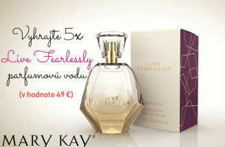 Vyhrajte 5x Live Fearlessly™ parfumovú vodu od Mary Kay