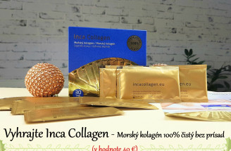 Vyhrajte Inca Collagen - 100 % Morský kolagén (v hodnote 40 €)