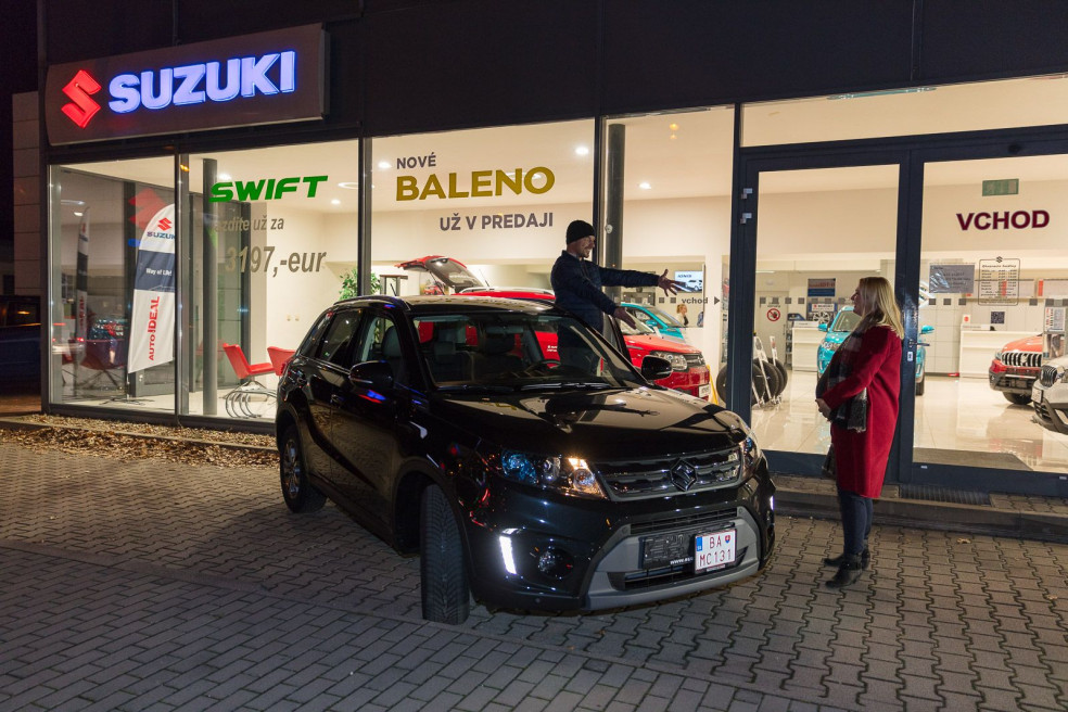 batožinový priestor Suzuki Vitara