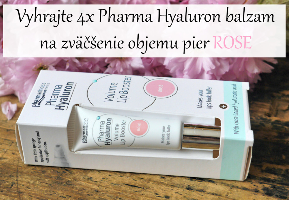 Pharma Hyaluron balzam na zväčšenie objemu pier ROSE