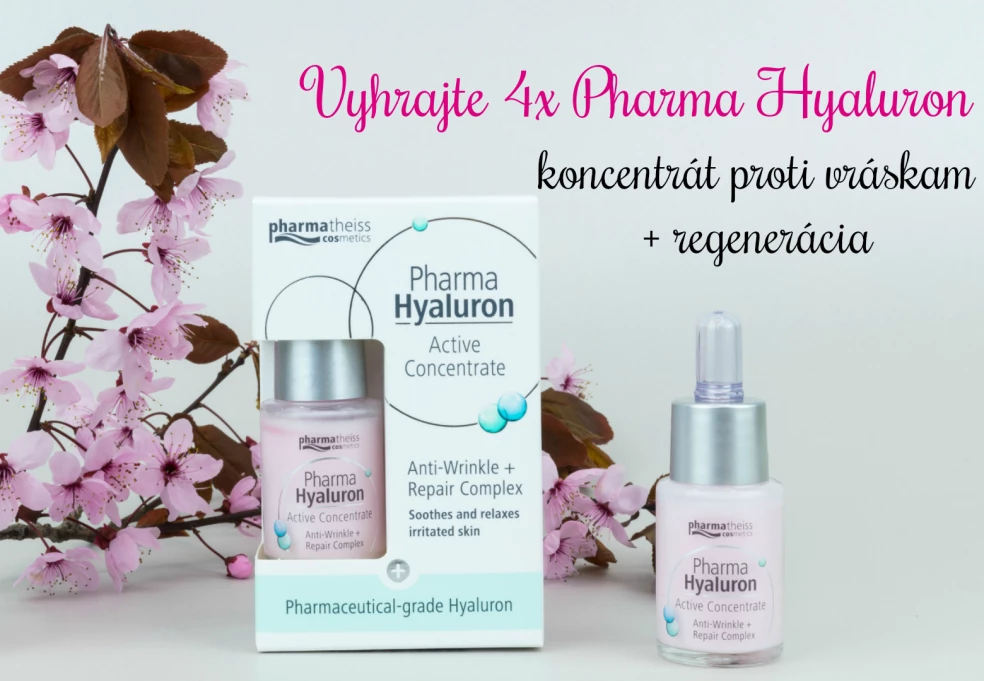 Pharma Hyaluron koncentrát proti vráskam + regenerácia