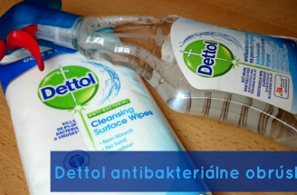 TEST: Dettol antibakteriálne obrúsky na povrchy