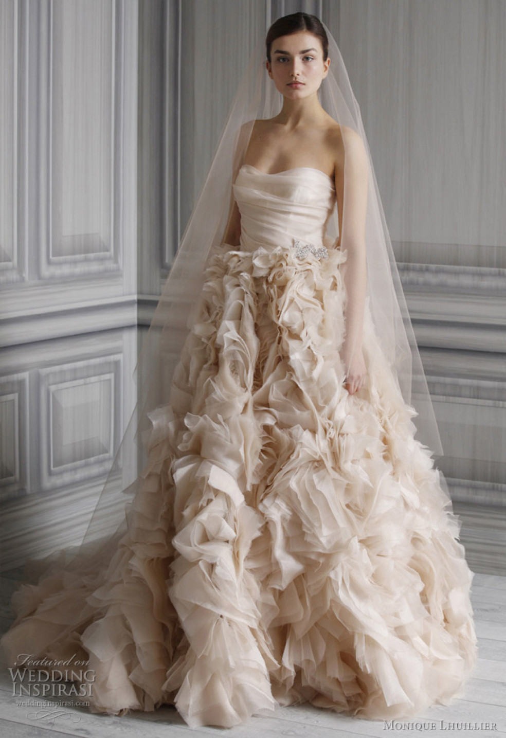 Elegantné svadobné šaty od americkej návrhárky Monique
