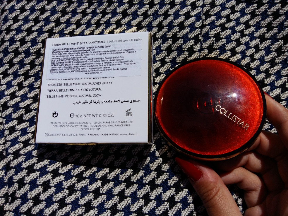 TEST: COLLISTAR – Belle Mine Bronzing Powder – bronzová lícenka