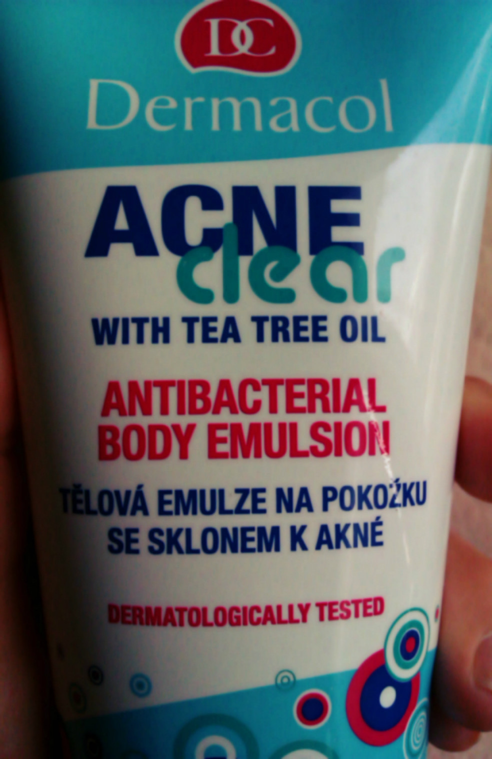 Dermacol Acne Clear Telová-Emulzia s čajovníkom