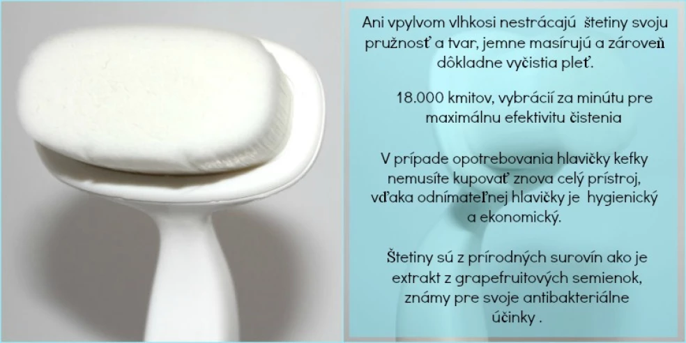 I- Bling Sonická čistiaca kefka na tvár a oči