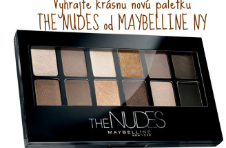 Vyhrajte 3x MAYBELLINE New York The NUDES