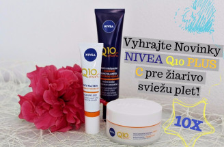 Vyhrajte 10x Novinky NIVEA Q10 PLUS C pre žiarivo sviežu pleť!