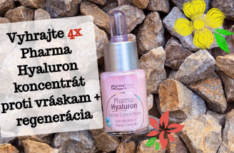 Vyhrajte 4x Pharma Hyaluron koncentrát proti vráskam + regenerácia