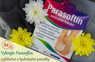 Vyhrajte 3x Parasoftin exfoliačné ponožky