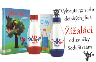 Vyhrajte 3x sadu detských fliaš Žížaláci od značky SodaStream