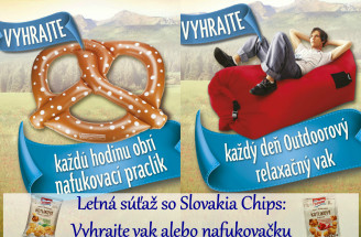 Letná súťaž so Slovakia Chips: Vyhrajte vak alebo nafukovačku