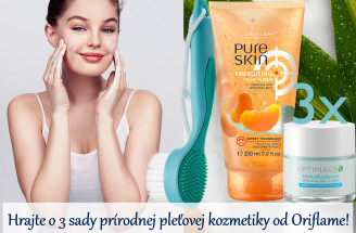 Hrajte o 3 sady prírodnej pleťovej kozmetiky od Oriflame!