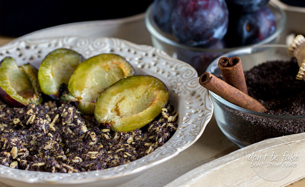 Recept na Makovú kašu z mandľového mlieka