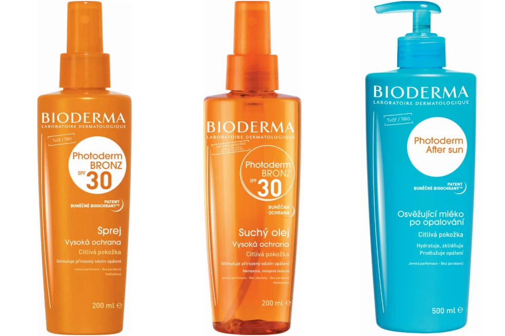 Bioderma opaľovacie prípravky