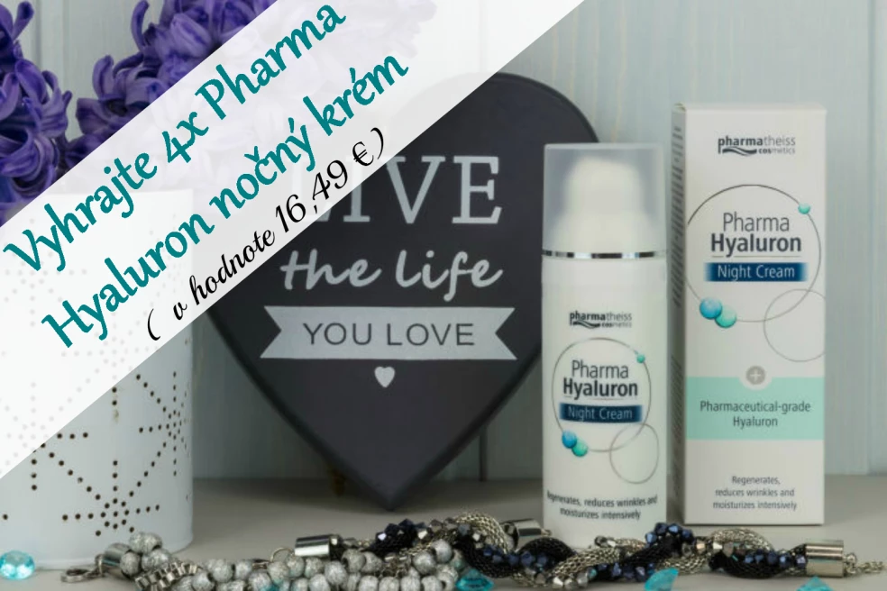 Vyhrajte 4x Pharma Hyaluron nočný krém (v hodnote 16,49 €)