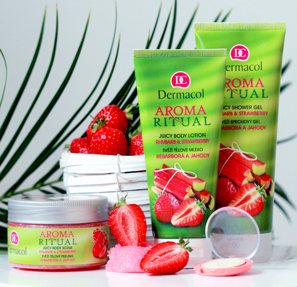 Rad DERMACOL AROMA RITUAL RHUBARB &  STRAWBERRIES