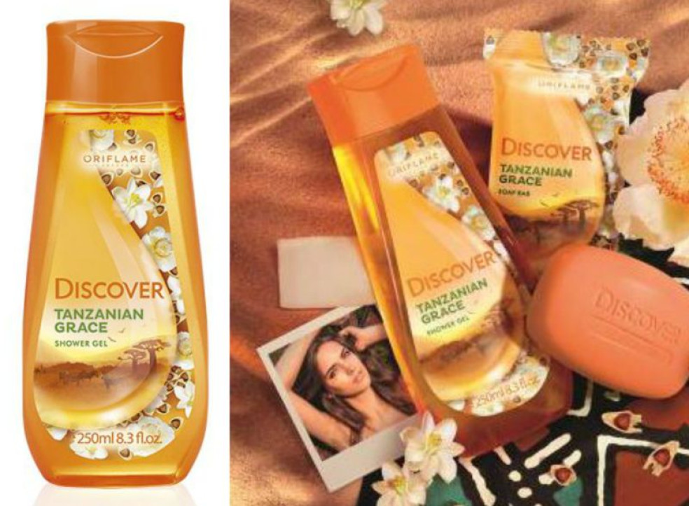 oriflame Discover Tanzanian Grace sprchový gél