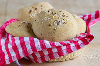 Recept na Domáce burgerové žemle