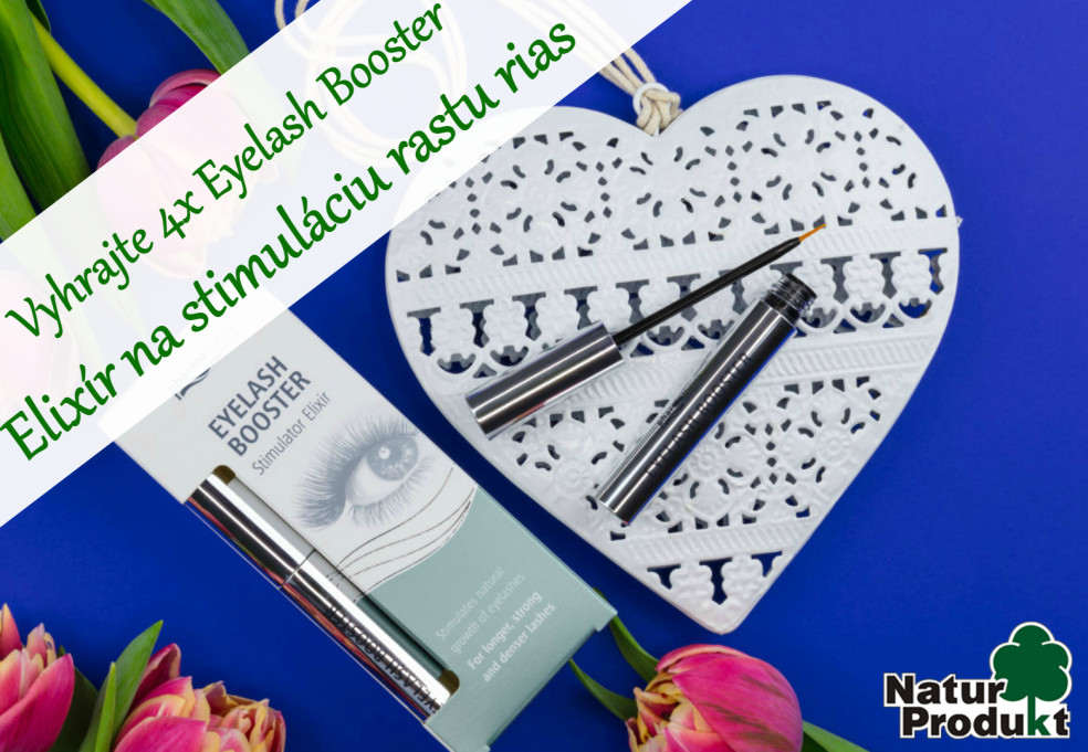 Súťažte o Eyelash Booster  - Elixír na stimuláciu rastu rias