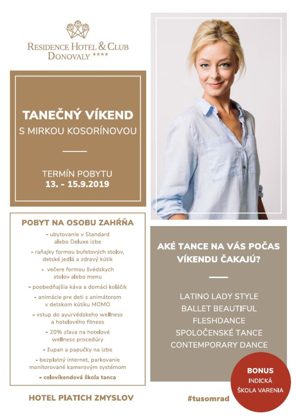 Tanečný víkend na Donovaloch